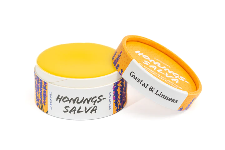 Gustaf & Linnea – Bienenwachssalbe mit Honig – 60 Gramm
