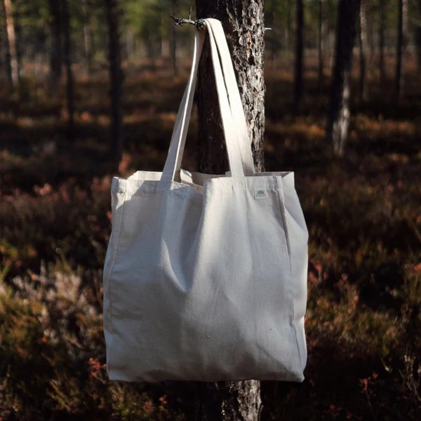 OMOM Ekologisk Tygkasse / Tote bag ORIGINAL - Natur