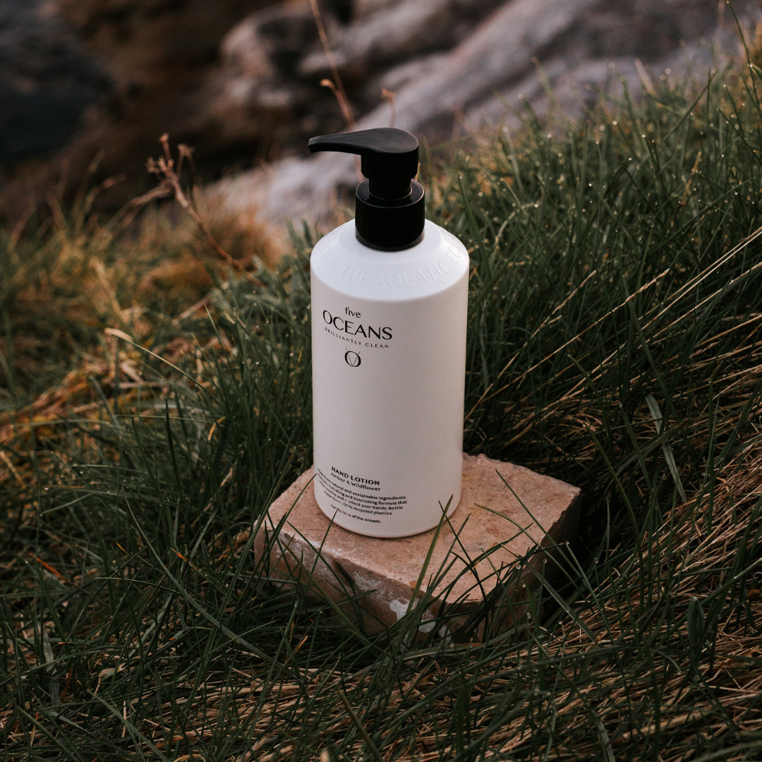 Five Oceans - Hand cream - Wild flower and Amber naturlig skonsam handkräm